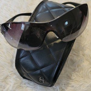 Chanel Sunglasses | Black and Silver